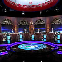 המועמדים לנשיאות איראן בעימות טלוויזיוני, 20 ביוני 2024
