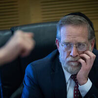 ח"כ יצחק פינדרוס בישיבת הוועדה המיוחדת לפניות הציבור, 1 באפריל 2024