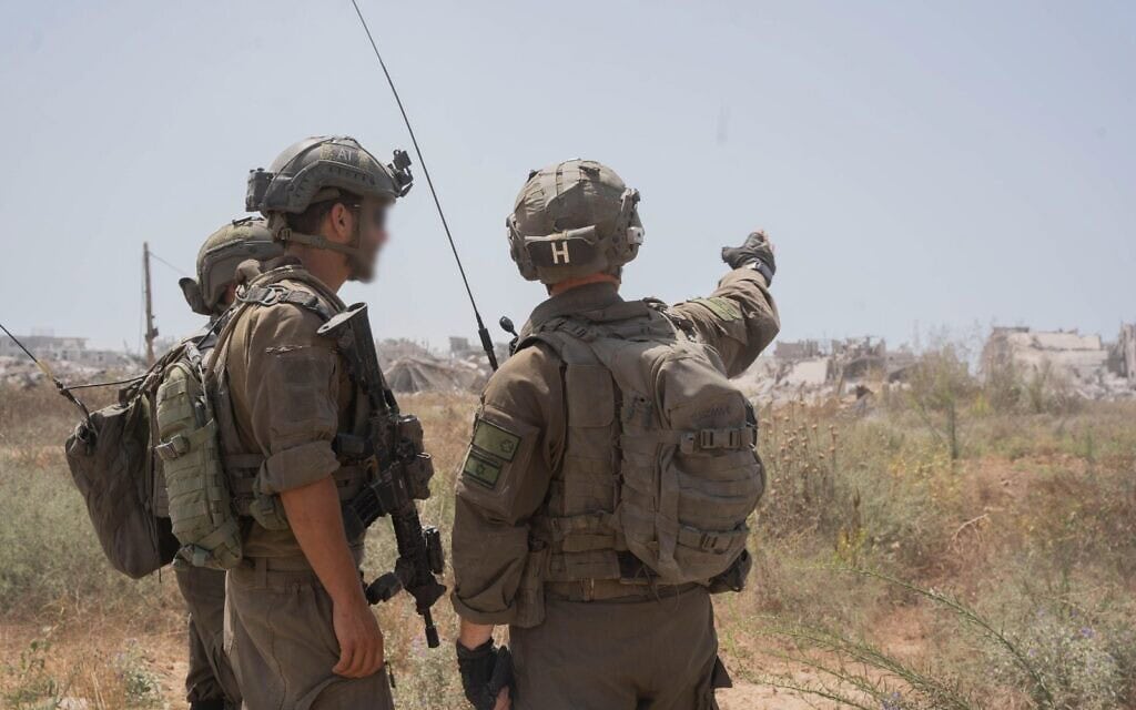 פעילות כוחות צה״ל ברצועת עזה. 10 ביולי 2024 (צילום: דובר צה״ל ) פעילות כוחות צה״ל ברצועת עזה. 10 ביולי 2024 (צילום: דובר צה״ל )