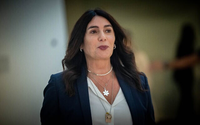 שרת החבורה מירי רגב, 5 ביוני 2024 (צילום: יונתן זינדל/פלאש90) שרת החבורה מירי רגב, 5 ביוני 2024 (צילום: יונתן זינדל/פלאש90)