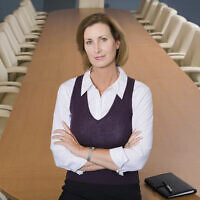 אשה בראש דירקטוריון, אילוסטרציה (צילום: iStock / IPGGutenbergUKLtd)