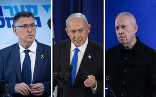 יואב גלנט, בנימין נתניהו, גדעון סער (צילום: פלאש90, מונטז') יואב גלנט, בנימין נתניהו, גדעון סער (צילום: פלאש90, מונטז')