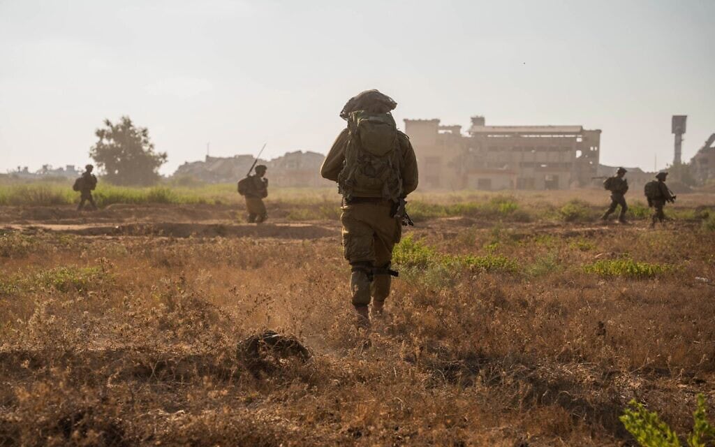 פעילות חיילי צה״ל ברצועת עזה, אוגוסט 2024 (צילום: דובר צה״ל) פעילות חיילי צה״ל ברצועת עזה, אוגוסט 2024 (צילום: דובר צה״ל)