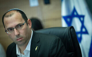 יו"ר ועדת החוקה שמחה רוטמן, 21 ביולי 2024 (צילום: יונתן זינדל/פלאש90) יו"ר ועדת החוקה שמחה רוטמן, 21 ביולי 2024 (צילום: יונתן זינדל/פלאש90)