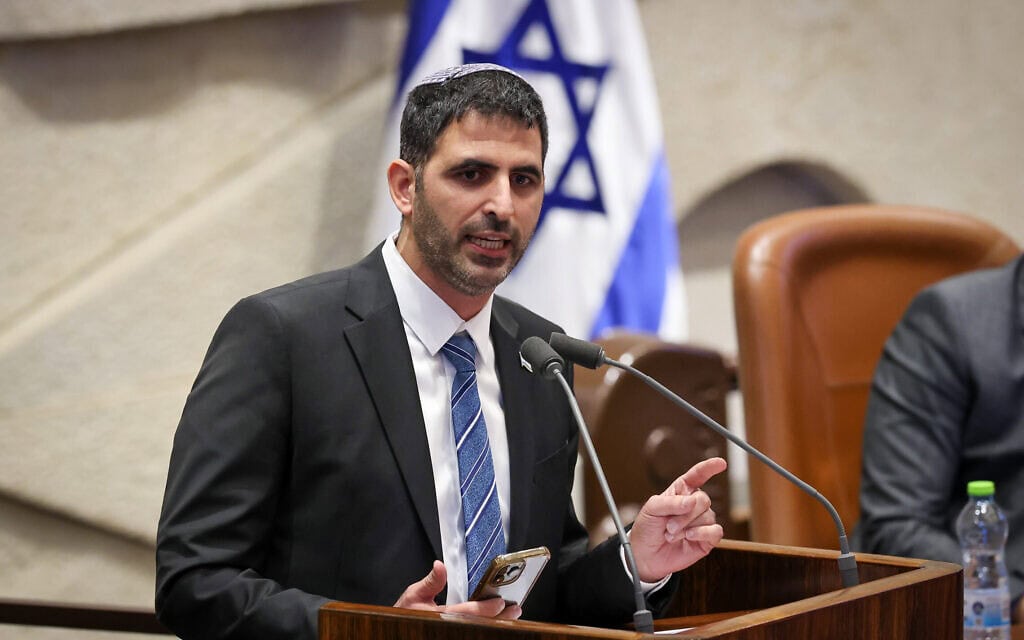 שלמה קרעי במליאת הכנסת, 20 בנובמבר 2024 (צילום: נועם מושקוביץ, דוברות הכנסת) שלמה קרעי במליאת הכנסת, 20 בנובמבר 2024 (צילום: נועם מושקוביץ, דוברות הכנסת)