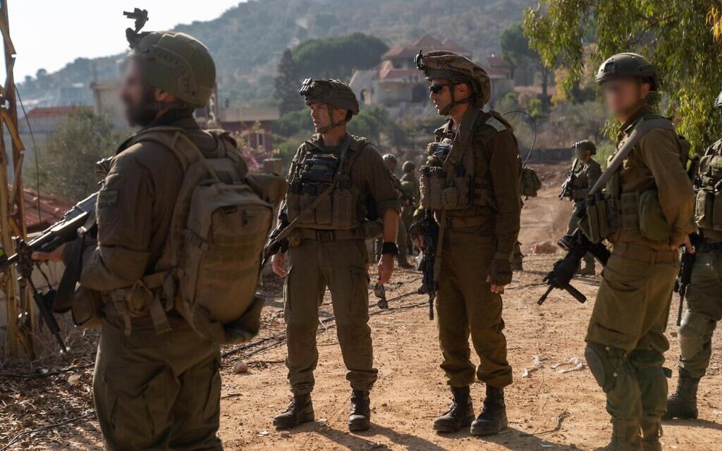 פעילות צה"ל בלבנון, נובמבר 2024 (צילום: דובר צה"ל) פעילות צה"ל בלבנון, נובמבר 2024 (צילום: דובר צה"ל)