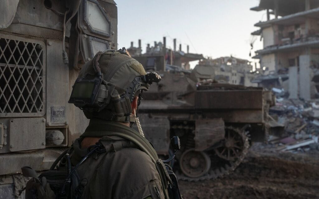כוחות צה"ל ברצועת עזה, דצמבר 2024 (צילום: דובר צה"ל) כוחות צה"ל ברצועת עזה, דצמבר 2024 (צילום: דובר צה"ל)