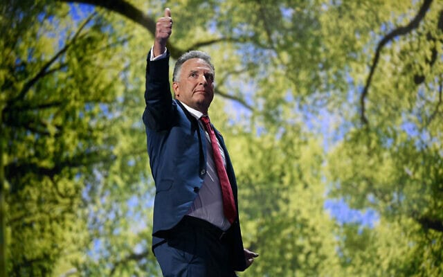 המיליארדר סטיב ויטקוף בוועידה של המפלגה הרפובליקאית, 18 ביולי 2024 (צילום: Patrick T. Fallon / AFP) המיליארדר סטיב ויטקוף בוועידה של המפלגה הרפובליקאית, 18 ביולי 2024 (צילום: Patrick T. Fallon / AFP)