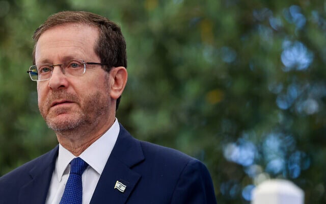 נשיא המדינה יצחק הרצוג (צילום: נועם רבקין פנטון/פלאש90) נשיא המדינה יצחק הרצוג (צילום: נועם רבקין פנטון/פלאש90)