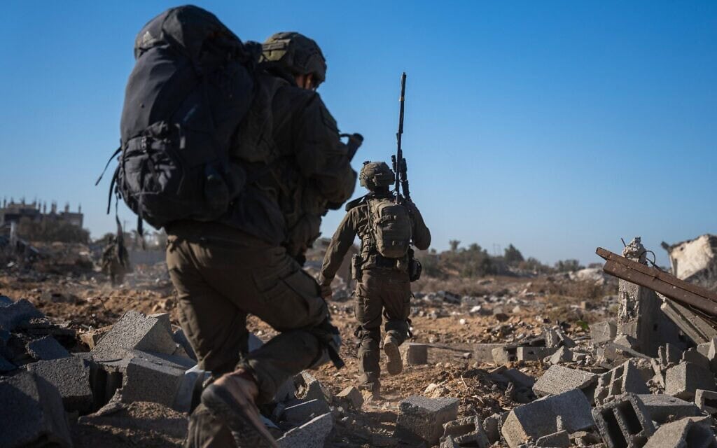 פעילות צה"ל בעזה, ינואר 2025 (צילום: דובר צה"ל) פעילות צה"ל בעזה, ינואר 2025 (צילום: דובר צה"ל)