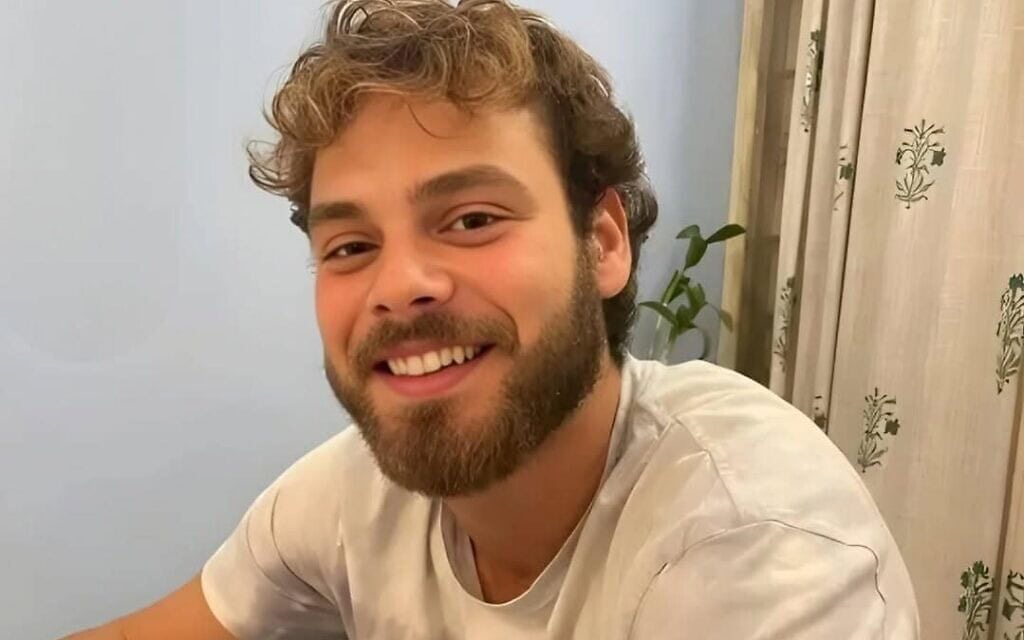 החטוף אלון אהל (צילום: מתוך אינסטגרם) החטוף אלון אהל (צילום: מתוך אינסטגרם)