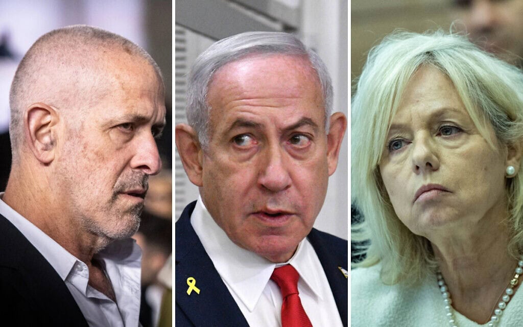 היועצת המשפטית לממשלה גלי בהרב-מיארה, ראש הממשלה בנימין נתניהו, ראש שב"כ רונן בר (צילום: יונתן זינדל/פלאש90, ראובן קסטרו/פול, חיים גולדברג/פלאש90) היועצת המשפטית לממשלה גלי בהרב-מיארה, ראש הממשלה בנימין נתניהו, ראש שב"כ רונן בר (צילום: יונתן זינדל/פלאש90, ראובן קסטרו/פול, חיים גולדברג/פלאש90)