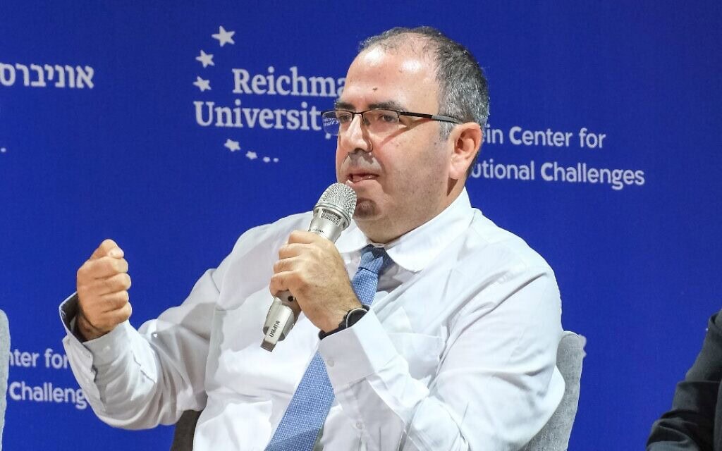 המשנה ליועצת המשפטית לממשלה גיל לימון בכנס. 3 באפריל 2025 (צילום: סאן פרג') המשנה ליועצת המשפטית לממשלה גיל לימון בכנס. 3 באפריל 2025 (צילום: סאן פרג')