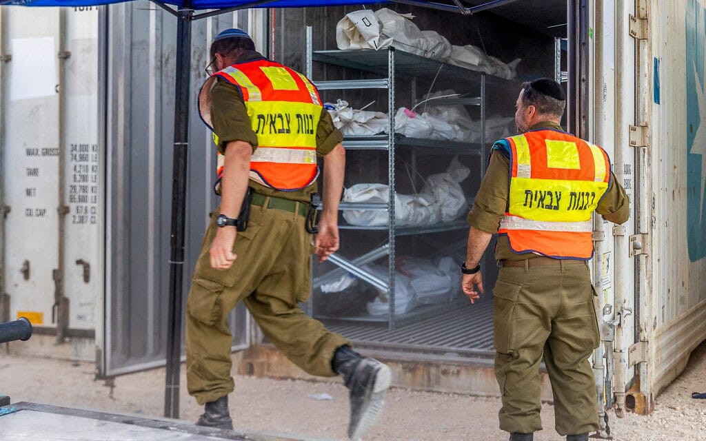 מחנה שורה, 24 באוקטובר 2023 (צילום: יוסי אלוני/פלאש90) מחנה שורה, 24 באוקטובר 2023 (צילום: יוסי אלוני/פלאש90)