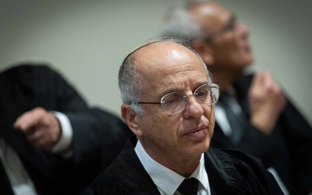 נעם סולברג בבית הנשיא בירושלים, 13 בפברואר 2025 (צילום: יונתן זינדל/פלאש90)