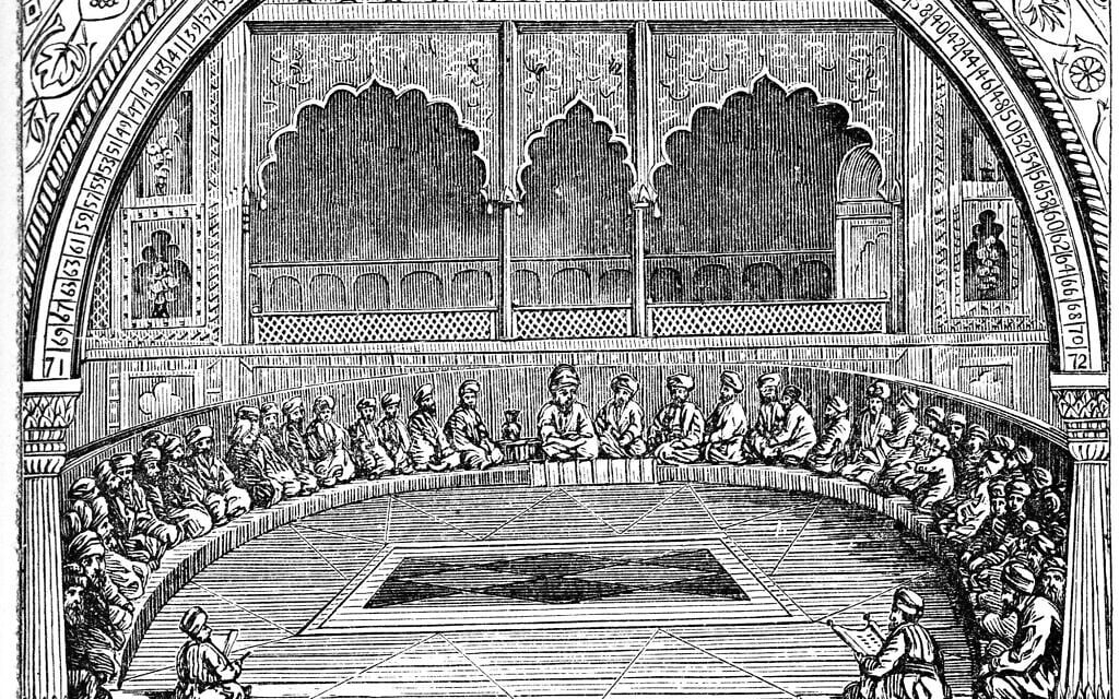 הסנהדרין, אילוסטרציה (צילום: מתוך אנציקלופדיה משנת 1883, ויקיפדיה) הסנהדרין, אילוסטרציה (צילום: מתוך אנציקלופדיה משנת 1883, ויקיפדיה)