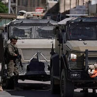 כלי רכב של צה"ל בג'נין, 21 במאי 2025