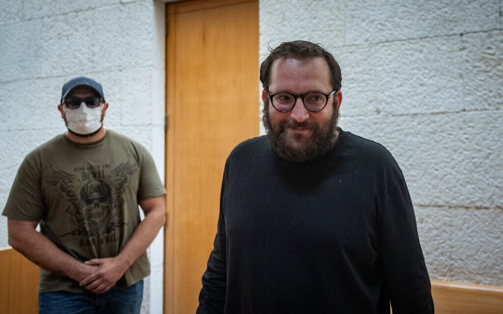 יונתן אוריך בבית המשפט, 9 במאי 2025 (צילום: חיים גולדברג/פלאש90) יונתן אוריך בבית המשפט, 9 במאי 2025 (צילום: חיים גולדברג/פלאש90)
