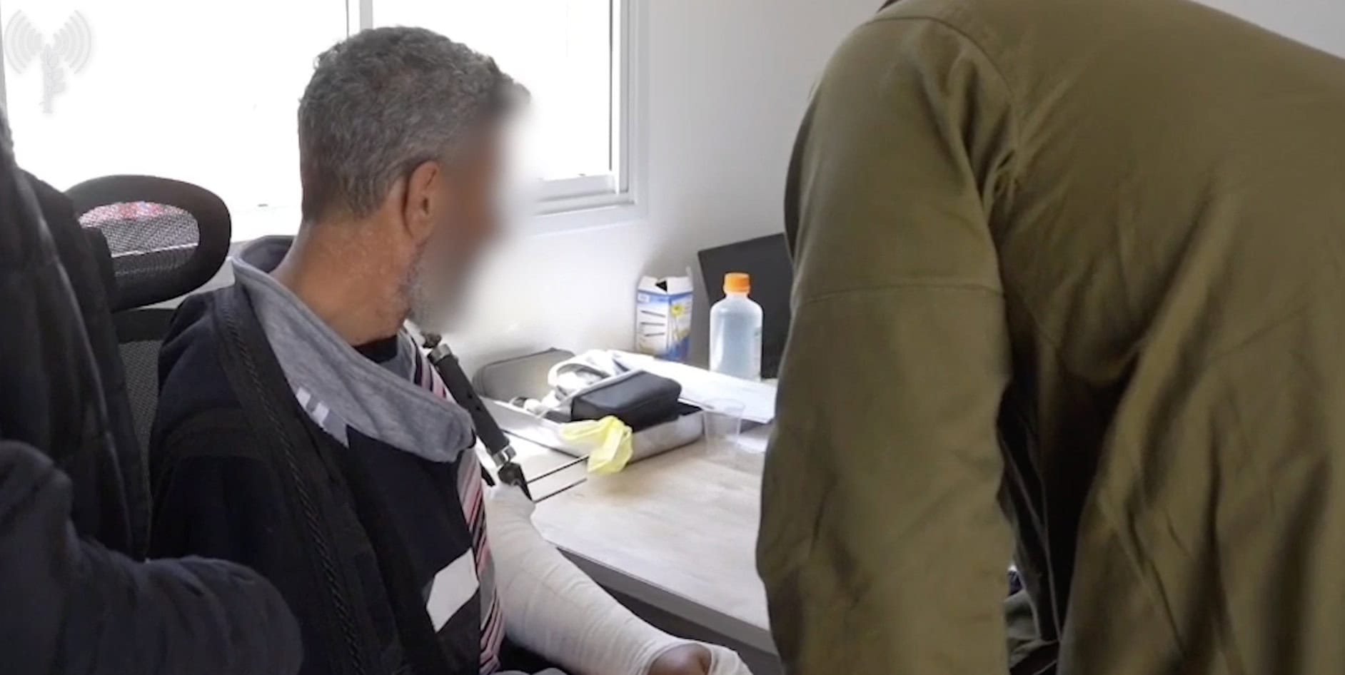 חדר מיון קדמי שפתח צה״ל בסוריה. 8 במאי 2025 (צילום: צילומסך) חדר מיון קדמי שפתח צה״ל בסוריה. 8 במאי 2025 (צילום: צילומסך)