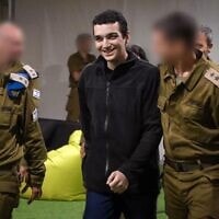 עידן אלכסנדר בנקודת הקליטה הראשונית ברעים, 12 במאי 2025 (צילום: דובר צה עידן אלכסנדר בנקודת הקליטה הראשונית ברעים, 12 במאי 2025 (צילום: דובר צה
