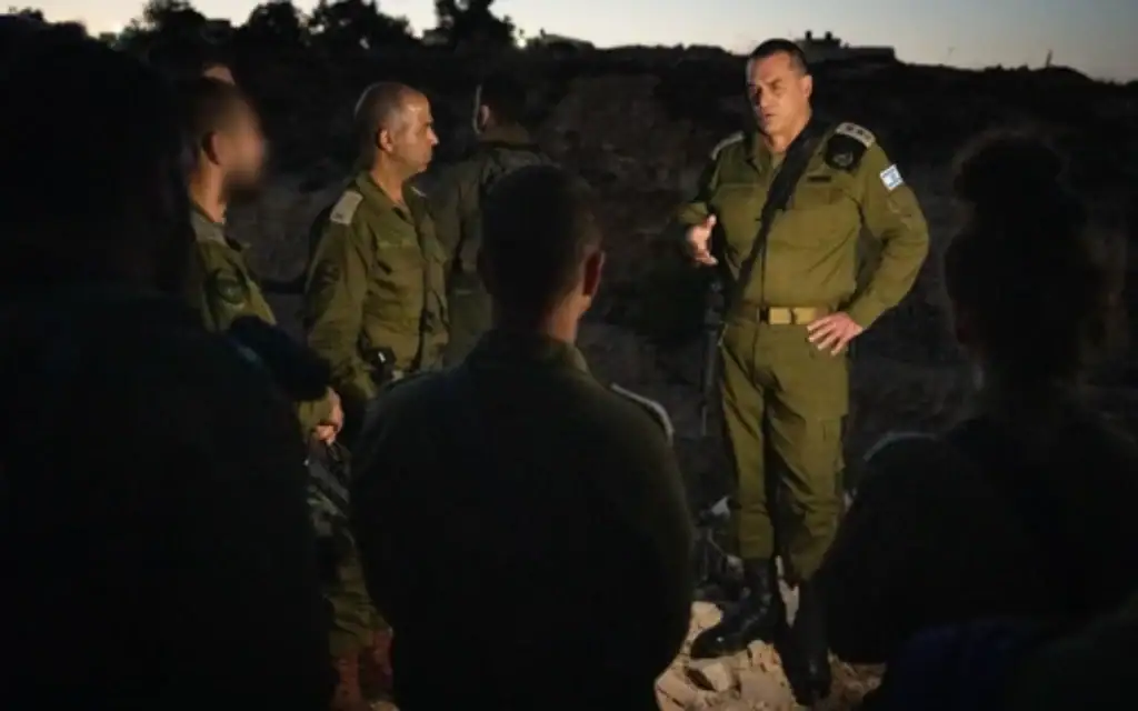 הרמטכ״ל אייל זמיר בביקור בחטיבת בנימין. 28 ביוני 2025 (צילום: דובר צה״ל) הרמטכ״ל אייל זמיר בביקור בחטיבת בנימין. 28 ביוני 2025 (צילום: דובר צה״ל)