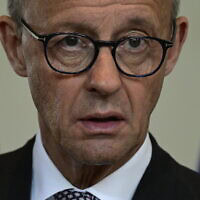 קנצלר גרמניה פרידריך מרץ בלשכת הקנצלר בברלין, 29 ביולי 2025 (צילום: John MACDOUGALL / AFP) קנצלר גרמניה פרידריך מרץ בלשכת הקנצלר בברלין, 29 ביולי 2025 (צילום: John MACDOUGALL / AFP)