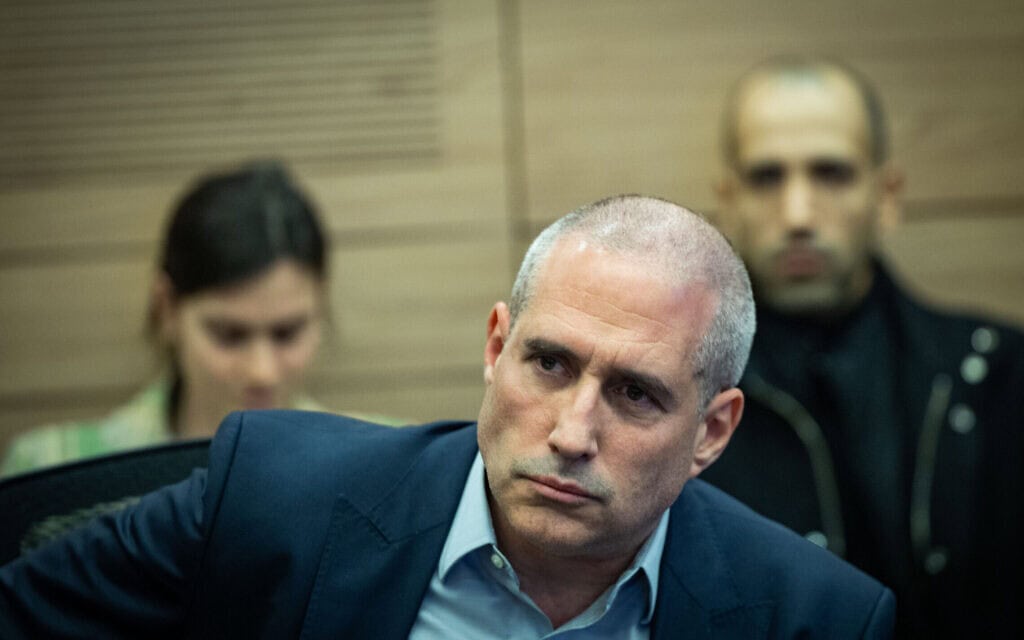 חנוך מילביצקי בישיבה של ועדת החוקה, חוק ומשפט של הכנסת, 25 בנובמבר 2024 (צילום: יונתן זינדל/פלאש90) חנוך מילביצקי בישיבה של ועדת החוקה, חוק ומשפט של הכנסת, 25 בנובמבר 2024 (צילום: יונתן זינדל/פלאש90)
