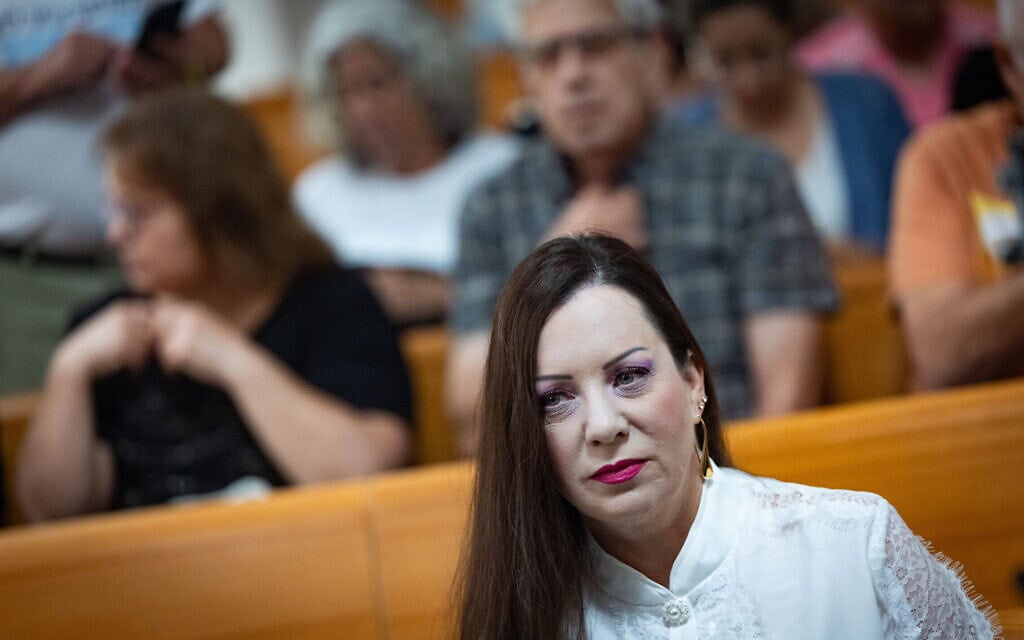 MK Tally Gotliv attends a court hearing on petitions concerning the manner of appointing the head of the Shin Bet, at the Supreme Court in Jerusalem. July 1, 2025. Photo by Yonatan Sindel/Flash90 *** Local Caption *** טלי גוטליב
דיון
עתירות
מינוי
ראש השב"כ
שב״כ
בית משפט
עליון MK Tally Gotliv attends a court hearing on petitions concerning the manner of appointing the head of the Shin Bet, at the Supreme Court in Jerusalem. July 1, 2025. Photo by Yonatan Sindel/Flash90 *** Local Caption *** טלי גוטליב
דיון
עתירות
מינוי
ראש השב"כ
שב״כ
בית משפט
עליון