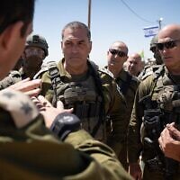 הרמטכ״ל אייל זמיר בסוריה, 1 ביולי 2025 (צילום: דובר צה"ל) הרמטכ״ל אייל זמיר בסוריה, 1 ביולי 2025 (צילום: דובר צה"ל)