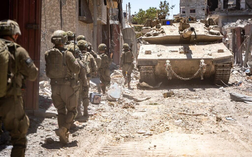 פעילות צה"ל ברצועת עזה, יולי 2025 (צילום: דובר צה"ל) פעילות צה"ל ברצועת עזה, יולי 2025 (צילום: דובר צה"ל)
