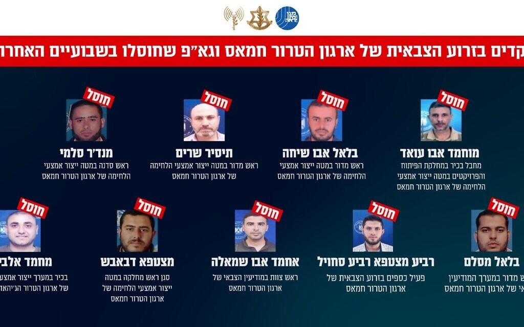 צה"ל חיסל בכירי חמאס וג'יהאד אסלאמי שפעלו לשיקום יכולות הטרור בעזה (צילום: דובר צה"ל) צה"ל חיסל בכירי חמאס וג'יהאד אסלאמי שפעלו לשיקום יכולות הטרור בעזה (צילום: דובר צה"ל)