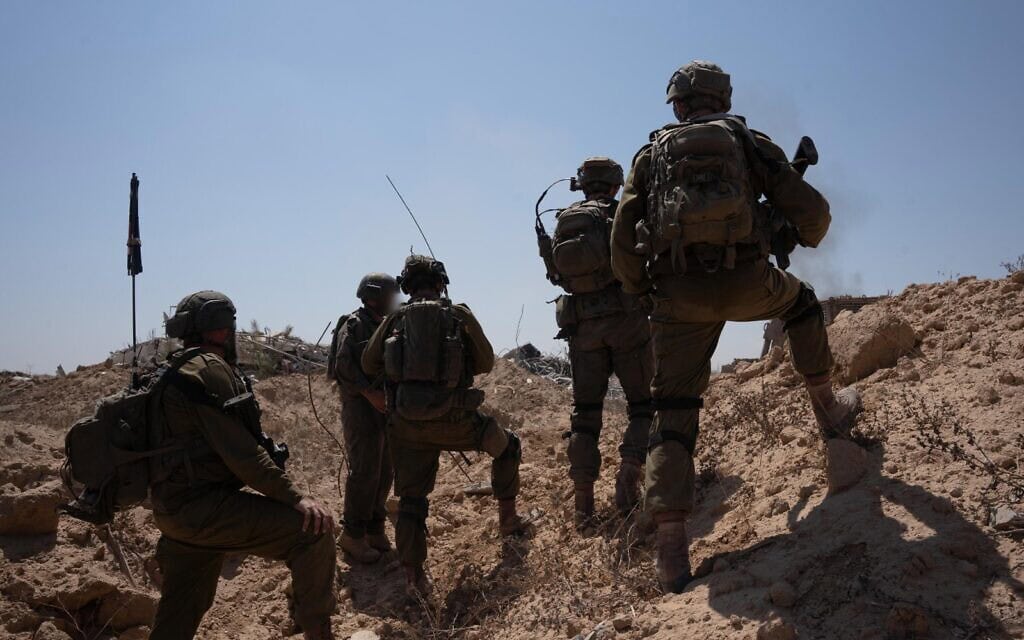 כוח של צה"ל ברצועת עזה; התמונה פורסמה על ידי הצבא ב-26 באוגוסט 2025 (צילום: אתר צה"ל) כוח של צה"ל ברצועת עזה; התמונה פורסמה על ידי הצבא ב-26 באוגוסט 2025 (צילום: אתר צה"ל)