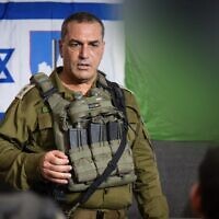 הרמטכ"ל אייל זמיר בפיקוד דרום לקראת הרחבת המלחמה בעזה. 17 באוגוסט 2025