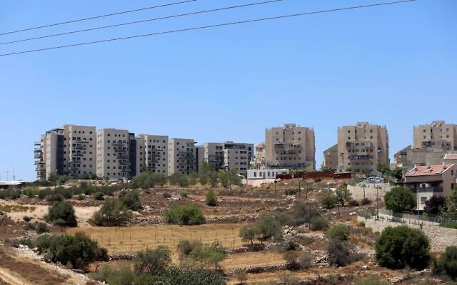 ההתנחלות אפרת בגוש עציון. 31 ביולי 2025 (צילום: Wisam Hashlamoun/Flash90) ההתנחלות אפרת בגוש עציון. 31 ביולי 2025 (צילום: Wisam Hashlamoun/Flash90)