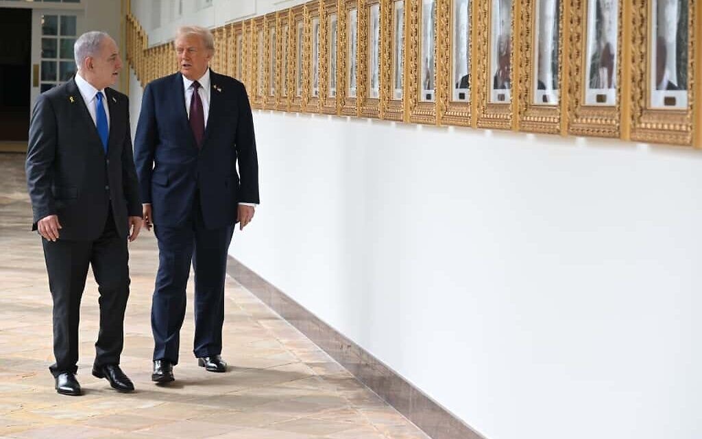 בנימין נתניהו ודונלד טראמפ בבית הלבן, 29 בספטמבר 2025 (צילום: אבי אוחיון/לע"מ) בנימין נתניהו ודונלד טראמפ בבית הלבן, 29 בספטמבר 2025 (צילום: אבי אוחיון/לע"מ)