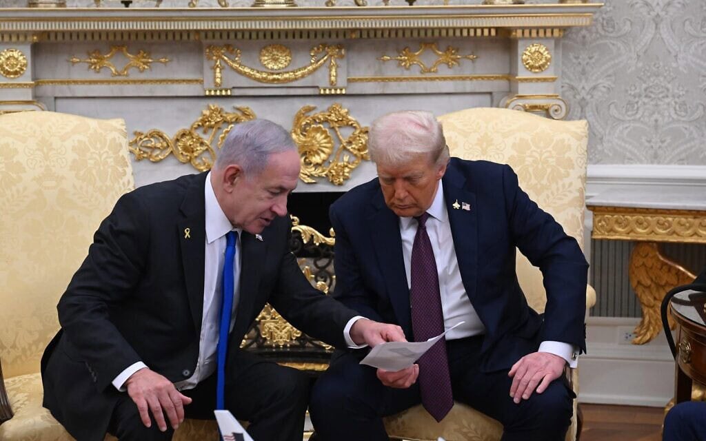 בנימין נתניהו ודונלד טראמפ בבית הלבן, 29 בספטמבר 2025 (צילום: אבי אוחיון/ לע"מ) בנימין נתניהו ודונלד טראמפ בבית הלבן, 29 בספטמבר 2025 (צילום: אבי אוחיון/ לע"מ)