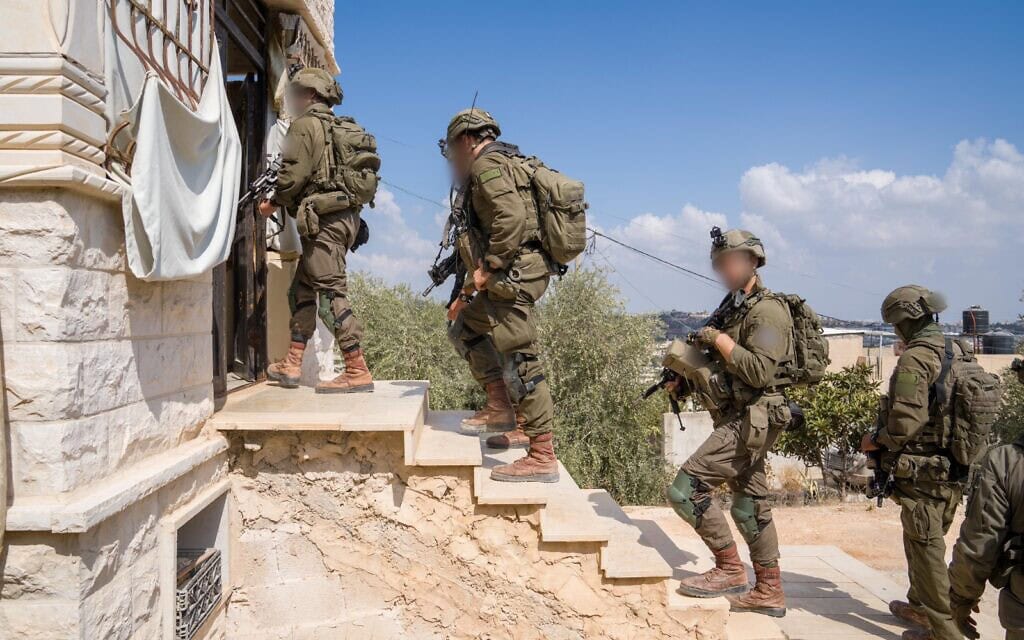 פעילות צה"ל בגדה המערבית, ספטמבר 2025 (צילום: דובר צה"ל) פעילות צה"ל בגדה המערבית, ספטמבר 2025 (צילום: דובר צה"ל)