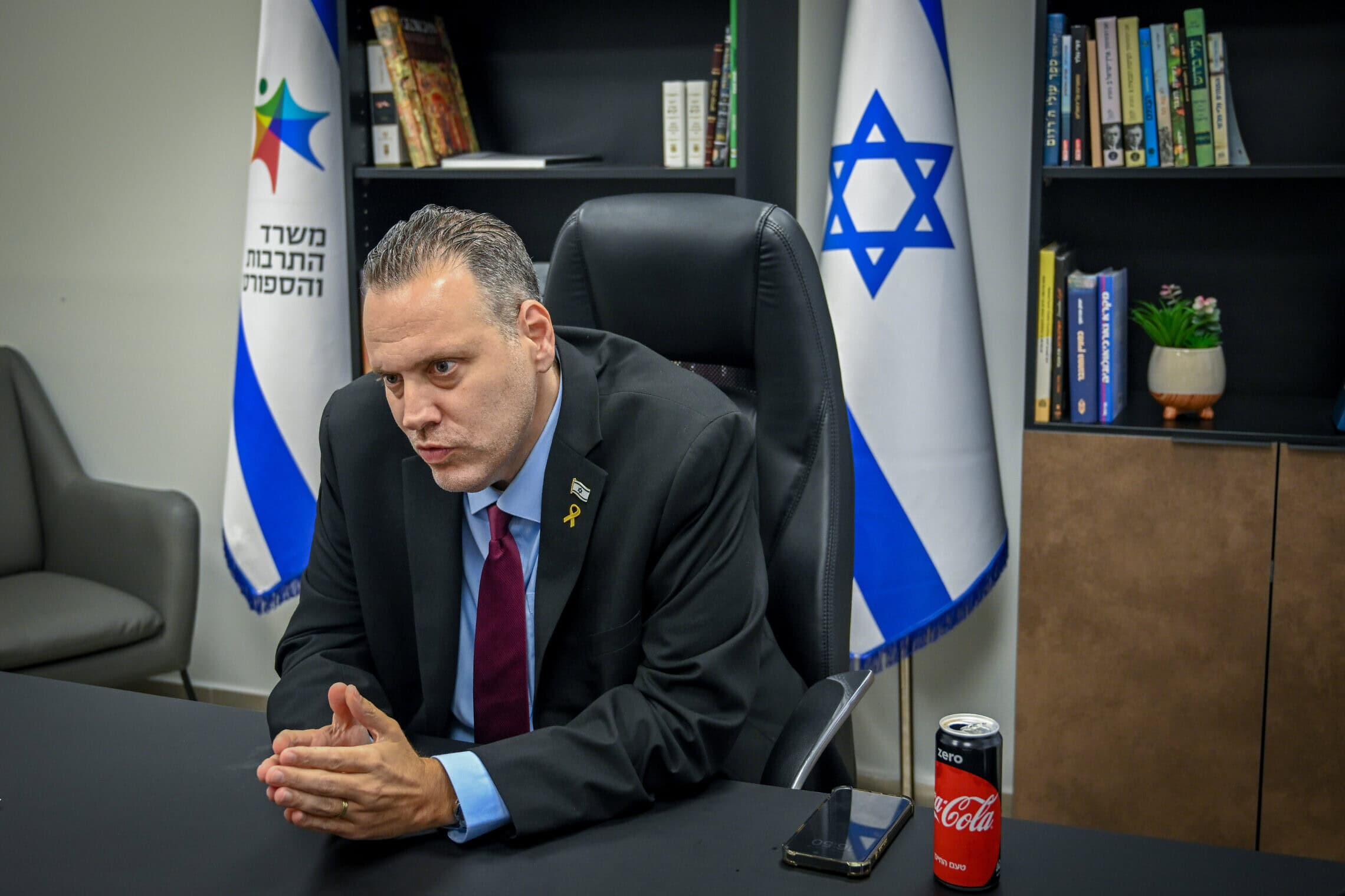 שר התרבות והספורט מיקי זוהר, יולי 2025 (צילום: פלאש90)