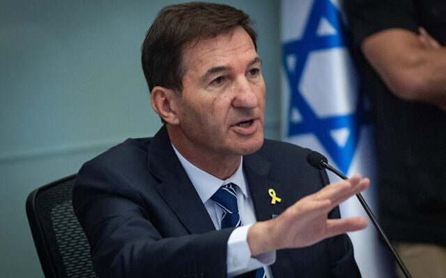 יו"ר ועדת החוץ והביטחון ח"כ בועז ביסמוט, 3 בספטמבר 2025 (צילום: יונתן זינדל/פלאש90) יו"ר ועדת החוץ והביטחון ח"כ בועז ביסמוט, 3 בספטמבר 2025 (צילום: יונתן זינדל/פלאש90)