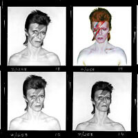 גיליון הקונטקט של דיוויד בואי לעטיפת Aladdin Sane (צילום: Duffy Archive & The David Bowie Archive) גיליון הקונטקט של דיוויד בואי לעטיפת Aladdin Sane (צילום: Duffy Archive & The David Bowie Archive)
