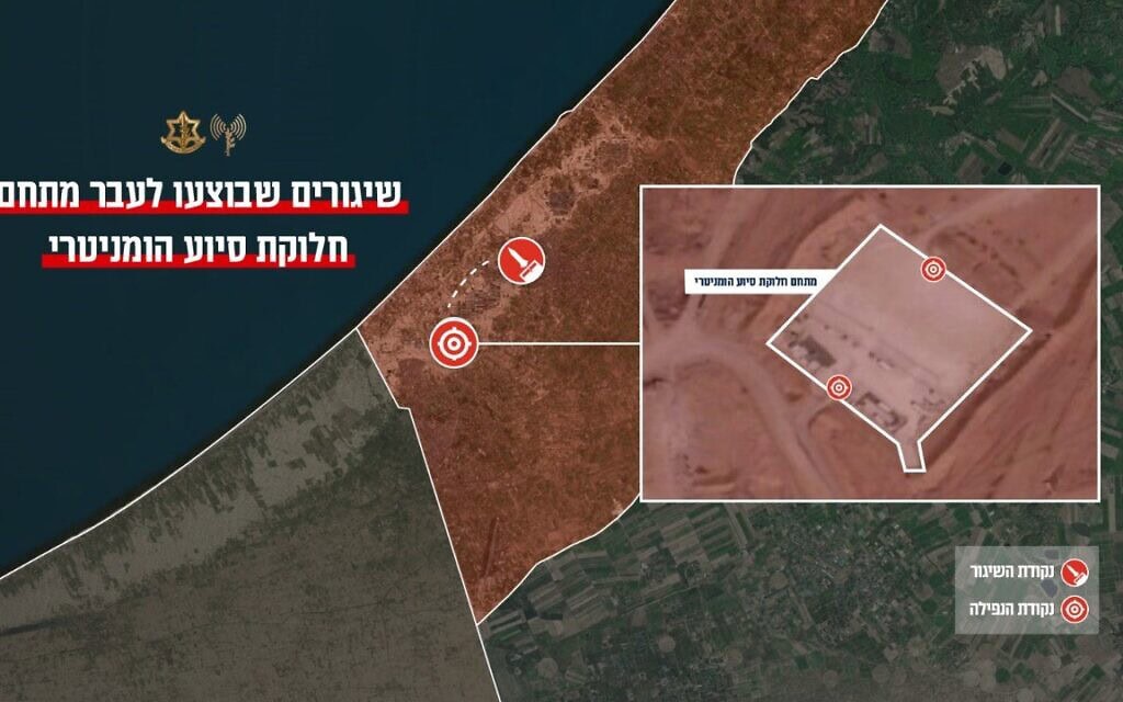 ירי לעבר מתחם הומניטרי ב-1 באוקטובר 2025 ירי לעבר מתחם הומניטרי ב-1 באוקטובר 2025