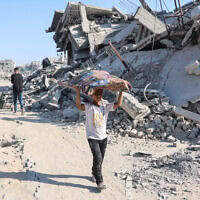 שכונת א־תופאח בעיר עזה, 27 באוקטובר 2025 (צילום: Omar AL-QATTAA / AFP) שכונת א־תופאח בעיר עזה, 27 באוקטובר 2025 (צילום: Omar AL-QATTAA / AFP)
