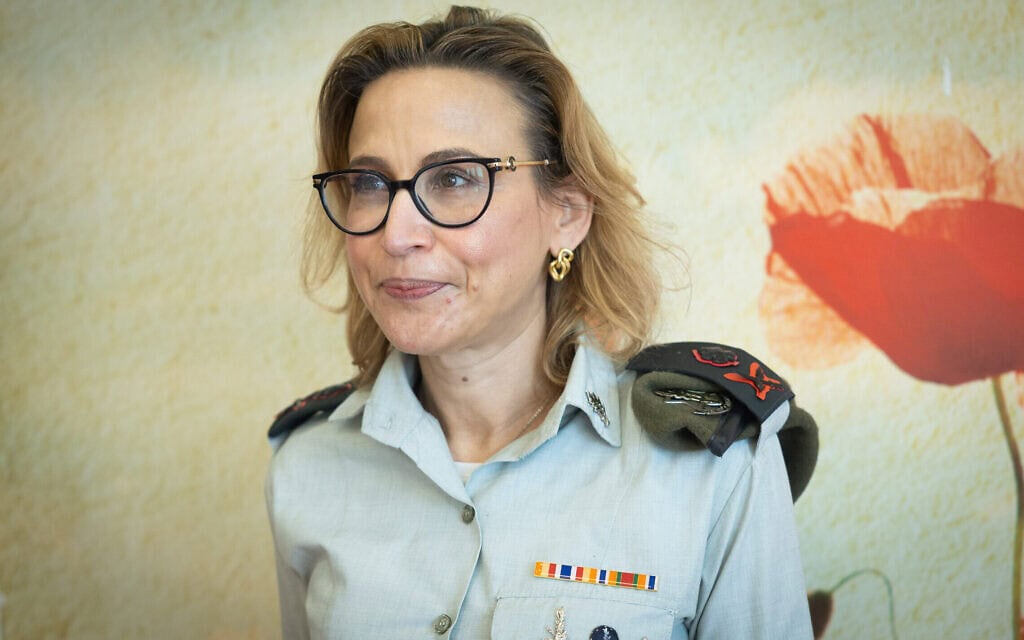 הפרקליטה הצבאית הראשית, האלופה יפעת תומר-ירושלמי (צילום: יונתן זינדל/פלאש90)