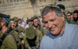 ראש שב"כ המיועד דוד זיני בכותל המערבי בירושלים, 6 באוגוסט 2025 (צילום: חיים גולדברג/פלאש90) ראש שב"כ המיועד דוד זיני בכותל המערבי בירושלים, 6 באוגוסט 2025 (צילום: חיים גולדברג/פלאש90)