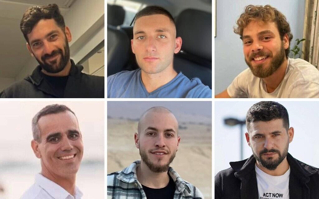 ששת החטופים שישוחררו מצפון עזה ב-13 באוקטובר 2025 - אלון אהל, מתן אנגרסט, זיו ברמן, גלי ברמן, איתן מור, עמרי מירן ששת החטופים שישוחררו מצפון עזה ב-13 באוקטובר 2025 - אלון אהל, מתן אנגרסט, זיו ברמן, גלי ברמן, איתן מור, עמרי מירן