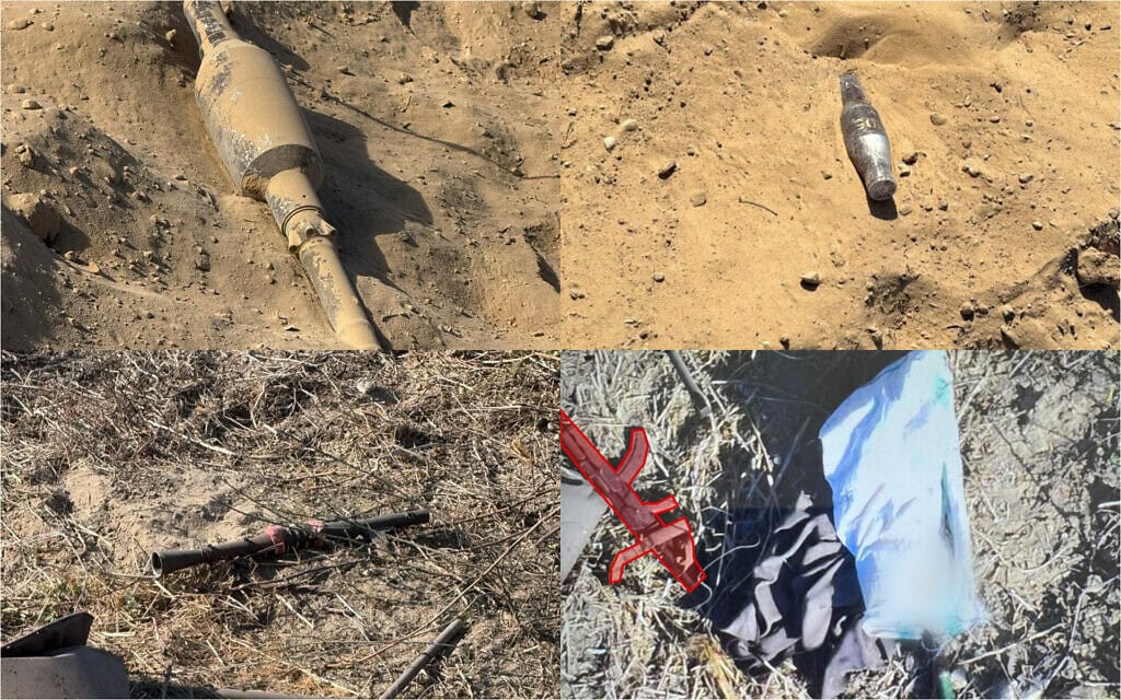 נשק שהותירו אחריהם מחבלים מחמאס לאחר ניסיון תקיפה על מוצב צה"ל במרכז רצועת עזה, 8 באוקטובר 2025 (צילום: דובר צה"ל) נשק שהותירו אחריהם מחבלים מחמאס לאחר ניסיון תקיפה על מוצב צה"ל במרכז רצועת עזה, 8 באוקטובר 2025 (צילום: דובר צה"ל)
