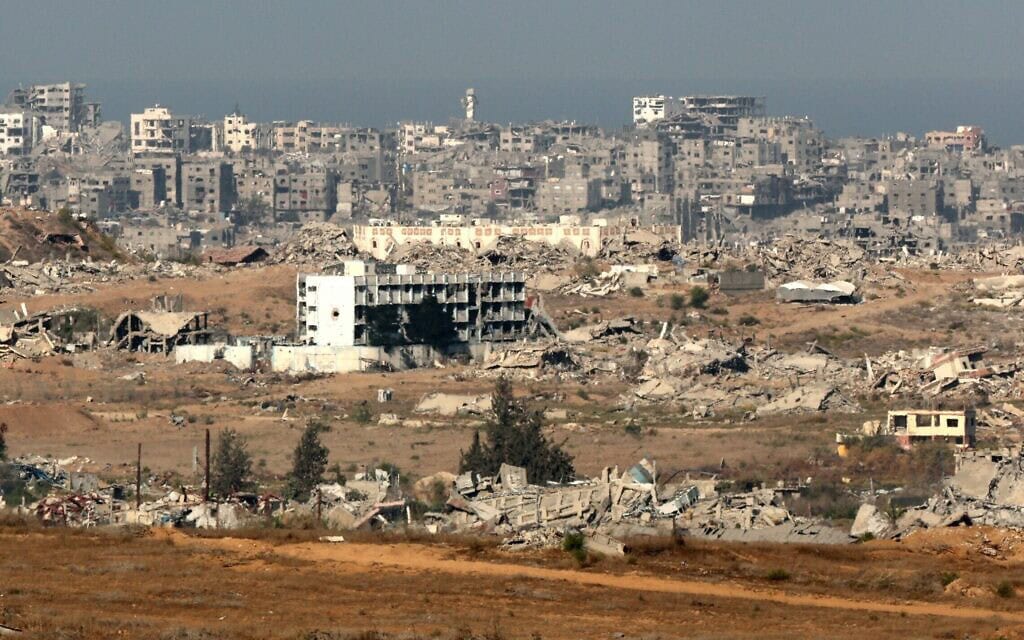 הריסות בעזה, 30 באוקטובר 2025 (צילום: Jack GUEZ / AFP) הריסות בעזה, 30 באוקטובר 2025 (צילום: Jack GUEZ / AFP)