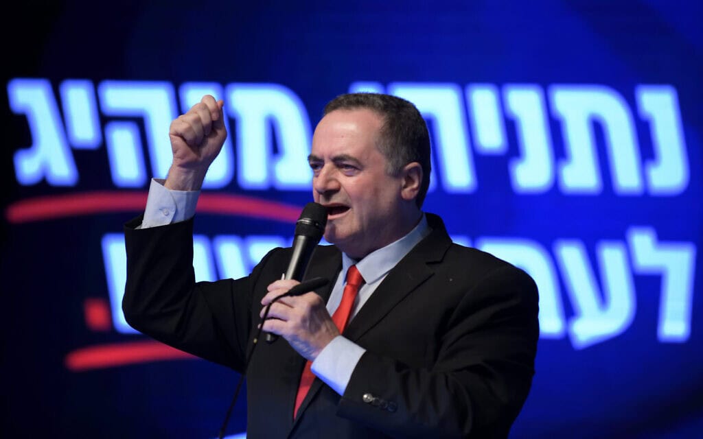 ישראל כ"ץ נואם בעצרת בחירות של הליכוד ברמת גן, 29 בפברואר 2020 (צילום: גילי יערי/פלאש90) ישראל כ"ץ נואם בעצרת בחירות של הליכוד ברמת גן, 29 בפברואר 2020 (צילום: גילי יערי/פלאש90)