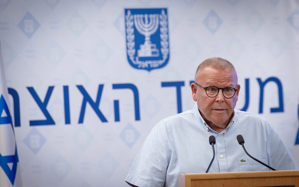 יו"ר ההסתדרות ארנון בר דוד, יוני 2025 (צילום: אורן בן חקון/פלאש90)