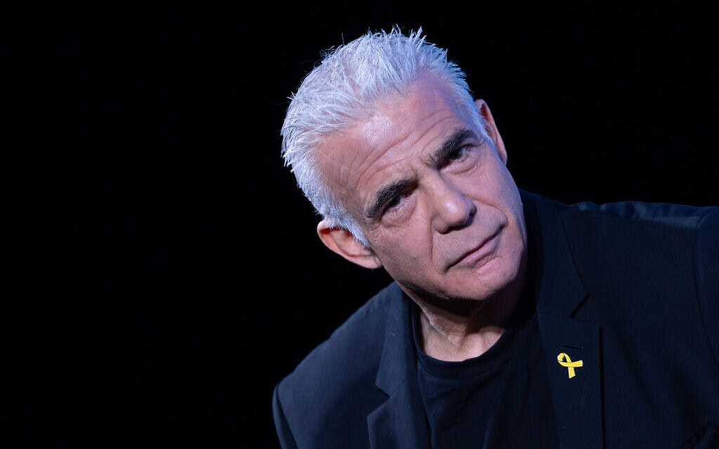 יו"ר יש עתיד, ח"כ יאיר לפיד, משתתף בכנס "ישראל היום" בירושלים, 17 בנובמבר 2025 (צילום: יונתן זינדל/פלאש90) יו"ר יש עתיד, ח"כ יאיר לפיד, משתתף בכנס "ישראל היום" בירושלים, 17 בנובמבר 2025 (צילום: יונתן זינדל/פלאש90)